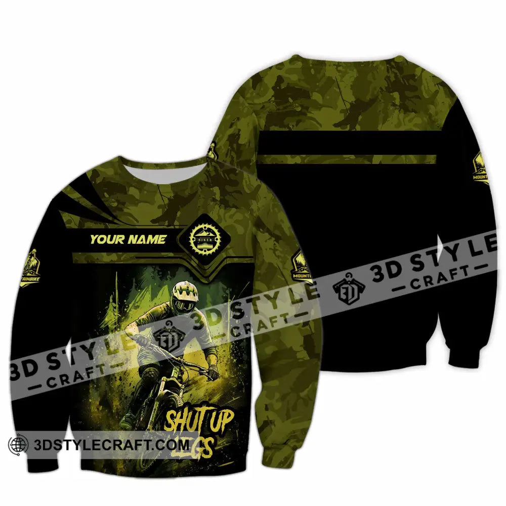 Unisex Shirt - Custom Text Shirt Shut Up Legs Long Sleeve / S T-shirt
